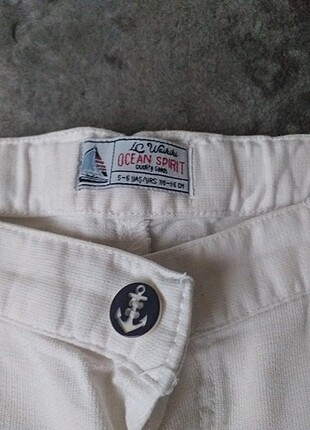 LC Waikiki beyaz pantolon 5 6 yaş
