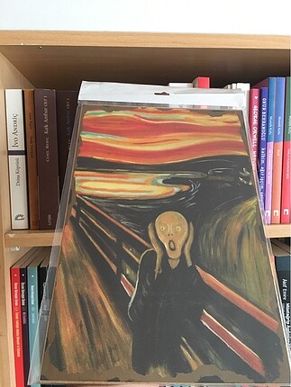 Çığlık Poster Ahşap Poster