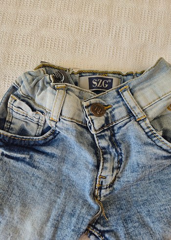 LC Waikiki Erkek Çocuk Mavi Dar Kesim Denim Pantolon