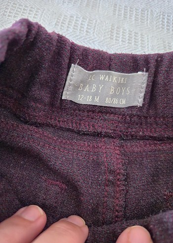LC Waikiki Mor Elastik Bel Rahat Kesim Erkek Çocuk Pantolon