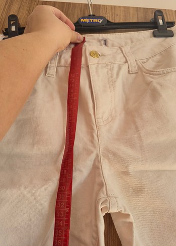 Bej Kadın Regular Fit Bermuda Şort - Görsel 3