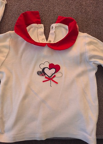 Kız Çocuk Baskılı Uzun Kollu Gömlek - Görsel 2