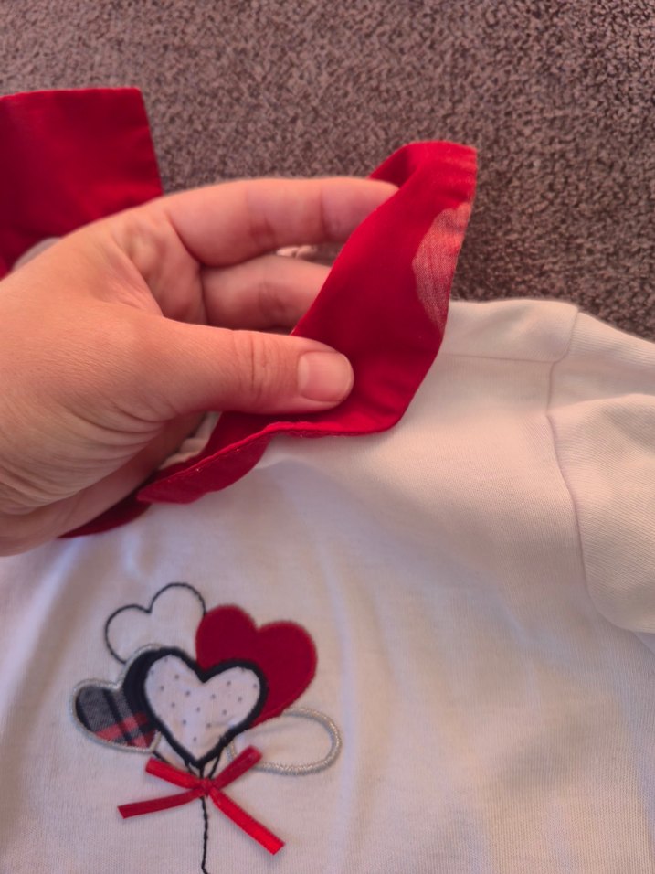 Kız Çocuk Baskılı Uzun Kollu Gömlek - Görsel 3