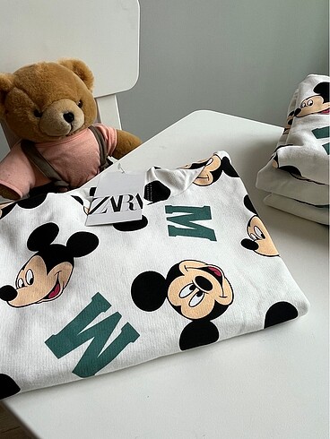 Zara Mickey Mouse Erkek Çocuk Takımı