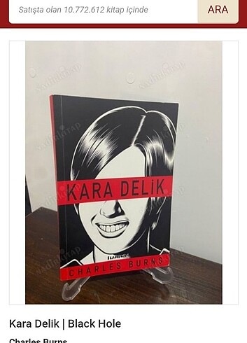  Beden Renk Kara Delik Charles Burns, Çizgi Roman
