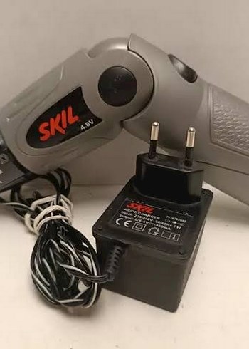 Gri SKIL 4.8V Şarjlı Tornavida matkap