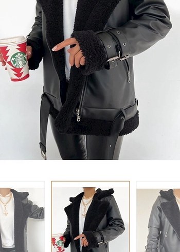 Kürklü mont - Görsel 3