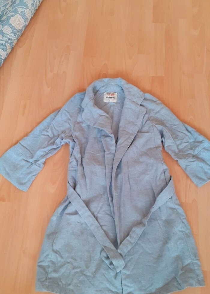 Mckenzy reglan kemerli kaşe kaban  - Görsel 2