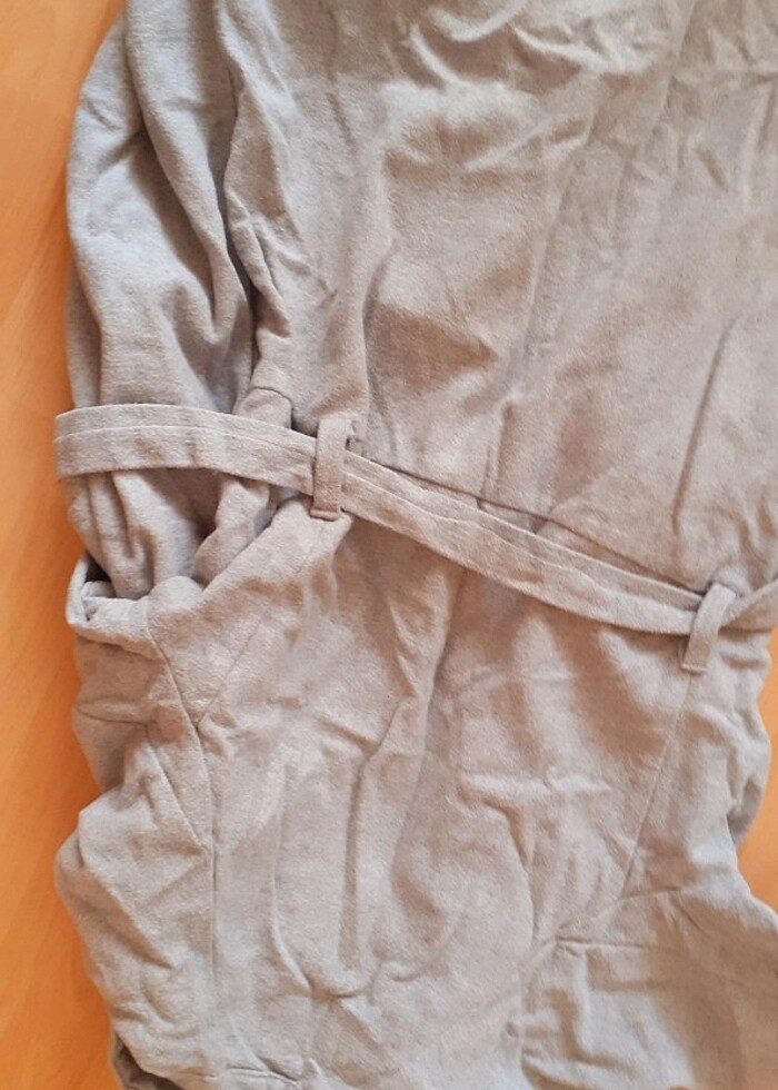 Mckenzy reglan kemerli kaşe kaban  - Görsel 3