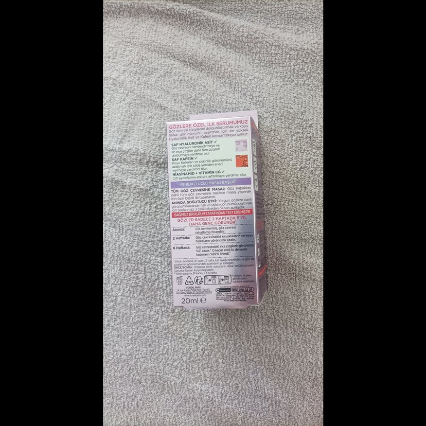 L'Oreal Paris Revitalift Filler Göz Serumu 20 ml - Görsel 4