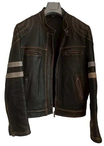 Deri Biker Ceket avirex