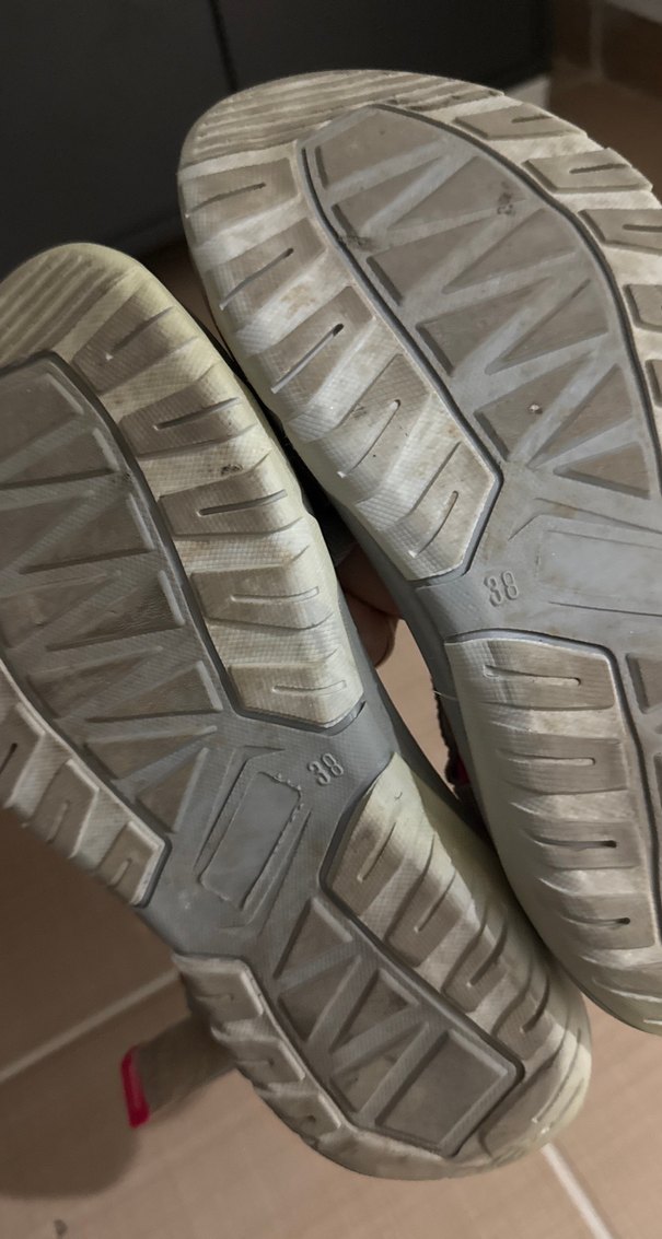 Gri Kadın Spor ve Günlük Dolgu Topuk Sandalet - Görsel 4