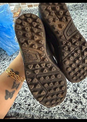 Erkek Çocuk Sarı Siyah Yılan Desenli Spor Ayakkabı - Görsel 5