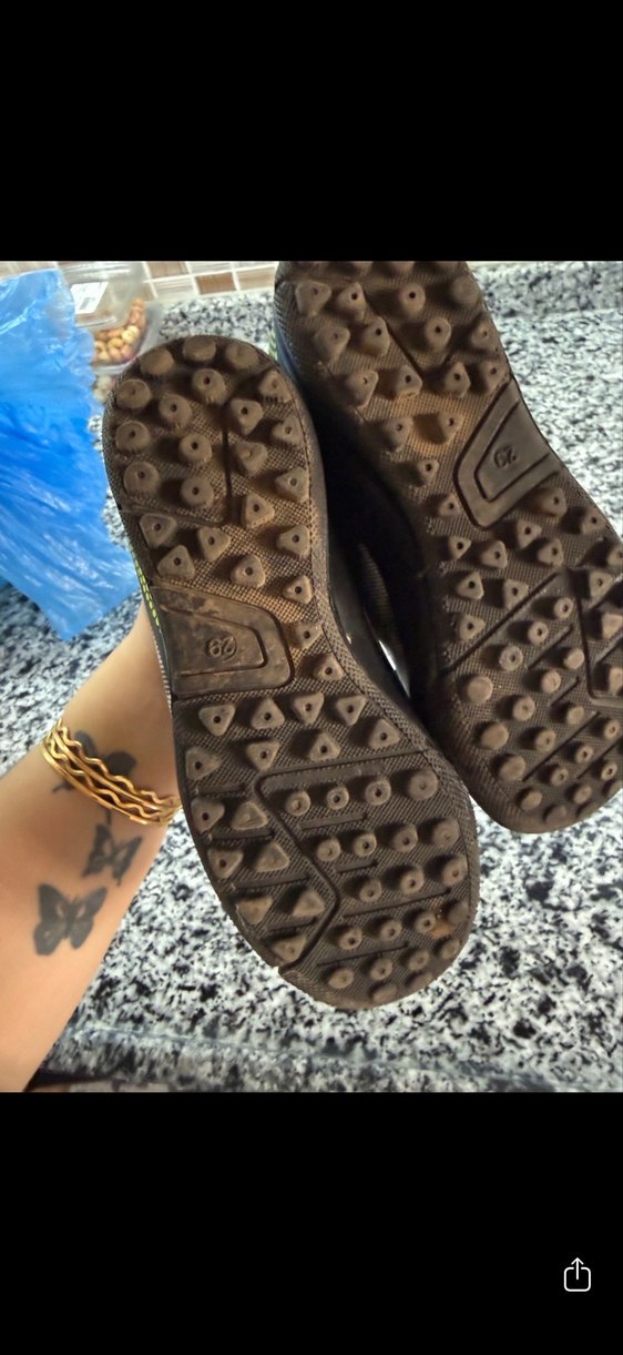 Erkek Çocuk Sarı Siyah Yılan Desenli Spor Ayakkabı - Görsel 5