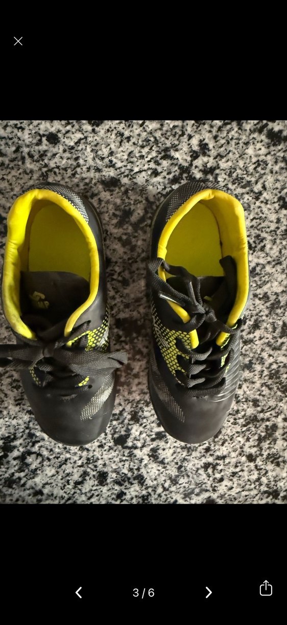 Erkek Çocuk Sarı Siyah Yılan Desenli Spor Ayakkabı - Görsel 2