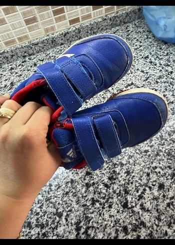 Mavi Erkek Çocuk Spor Ayakkabı Velcro - Görsel 4