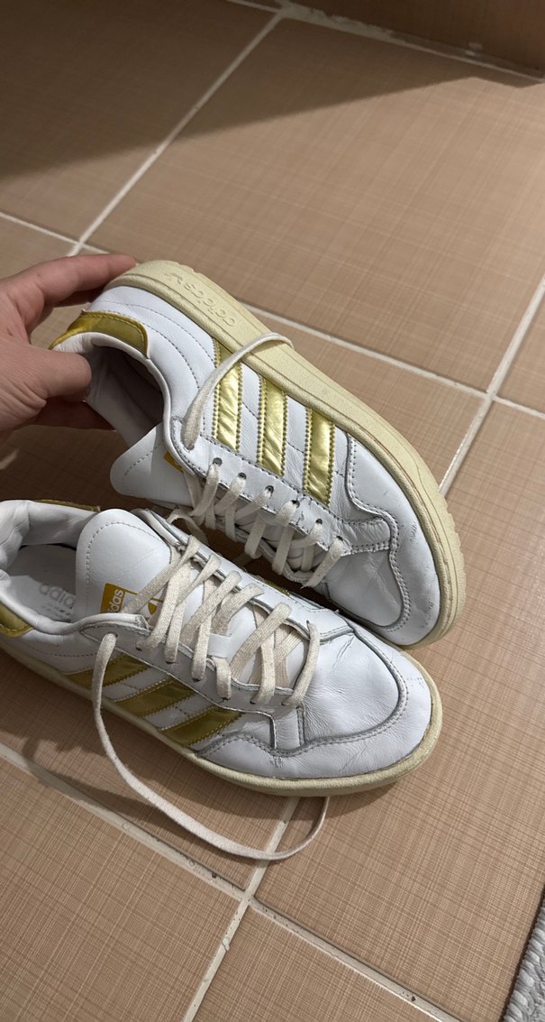 Beyaz Kadın Spor Ayakkabı - Düz Taban - Görsel 5