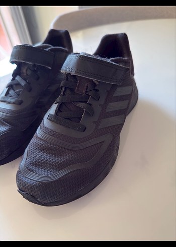 Erkek Çocuk Siyah Cırtlı Spor Ayakkabı - Görsel 5