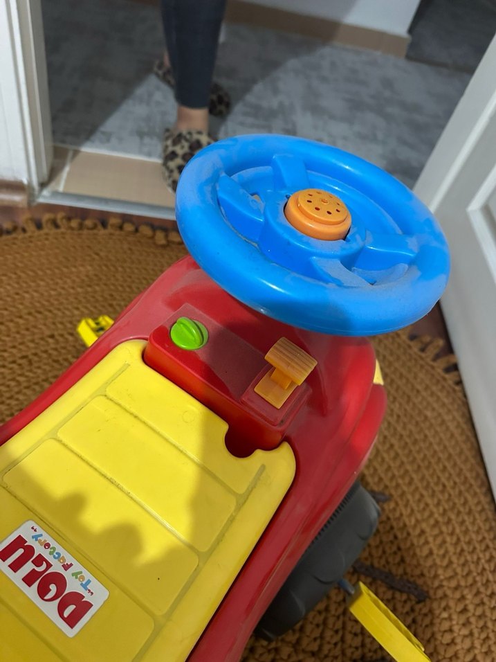 Renkli Çocuk Oyuncak Araba - Görsel 4