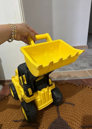 Sarı Siyah Oyuncak Kepçe - Görsel 2