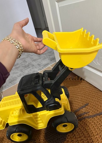 Sarı Siyah Oyuncak Kepçe - Görsel 3