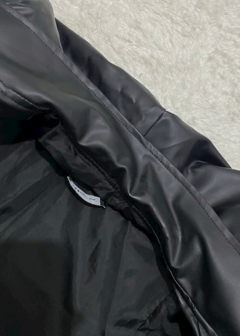 Siyah Deri Ceket - Görsel 5