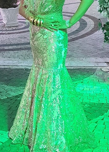 Balık model özel tasarim elbise