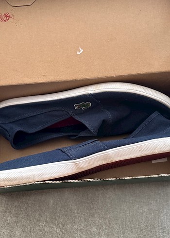 Lacoste Erkek Lacivert Espadril Spor Ayakkabı - Görsel 6