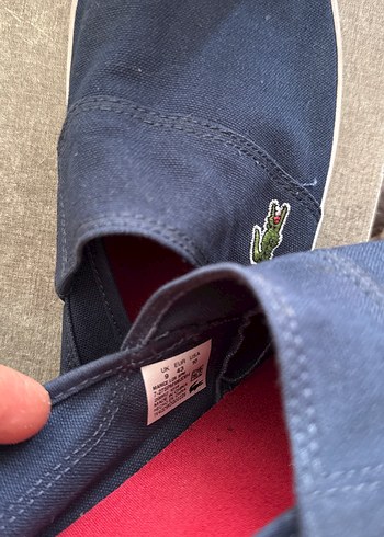 Lacoste Erkek Lacivert Espadril Spor Ayakkabı - Görsel 4