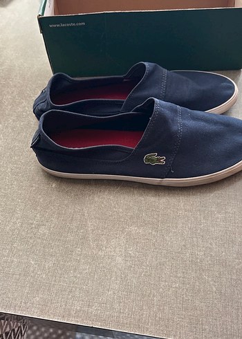 Lacoste Erkek Lacivert Espadril Spor Ayakkabı - Görsel 2