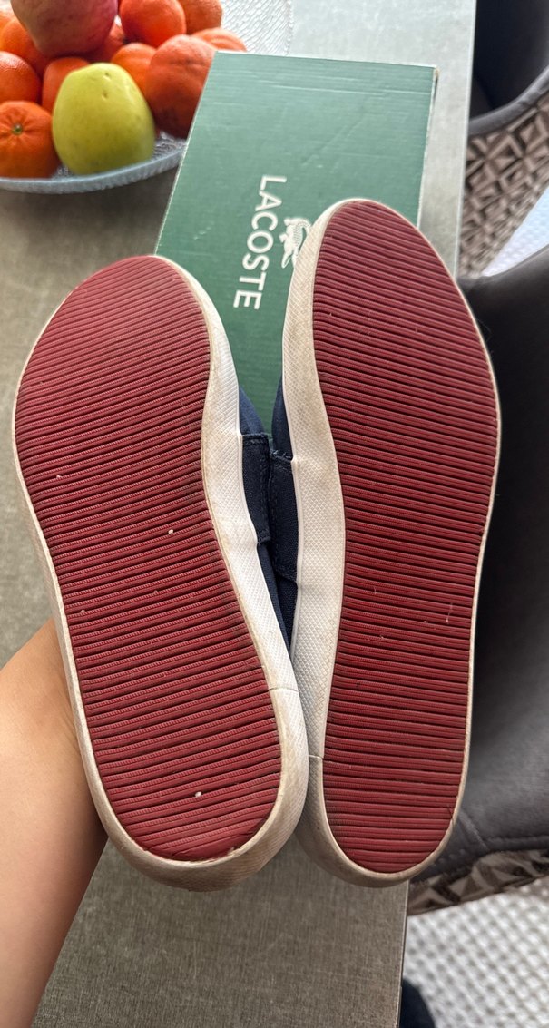 Lacoste Erkek Lacivert Espadril Spor Ayakkabı - Görsel 5