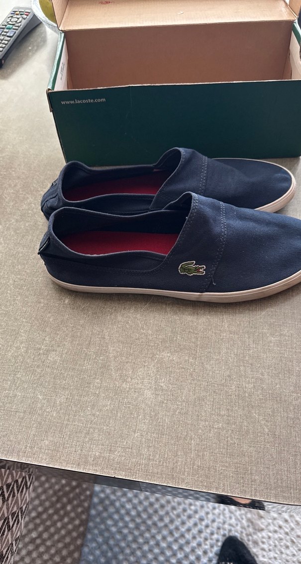 Lacoste Erkek Lacivert Espadril Spor Ayakkabı - Görsel 2