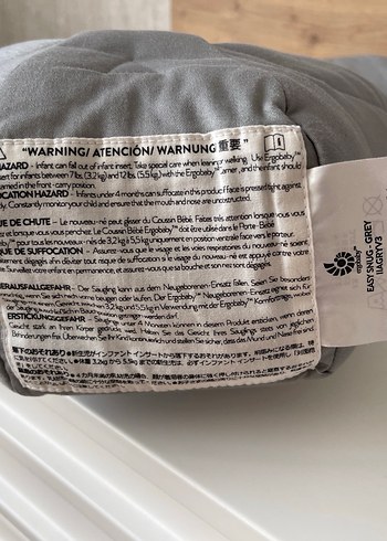 Ergobaby Kanguru İçin Taşıyıcı İç Yastık - Görsel 5