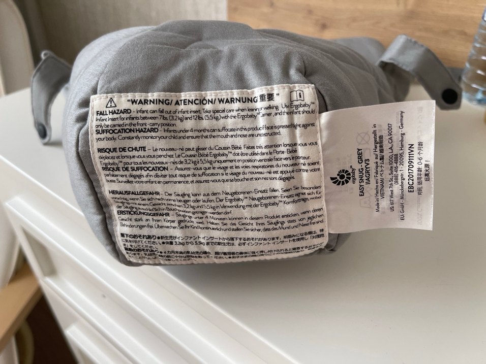 Ergobaby Kanguru İçin Taşıyıcı İç Yastık - Görsel 5