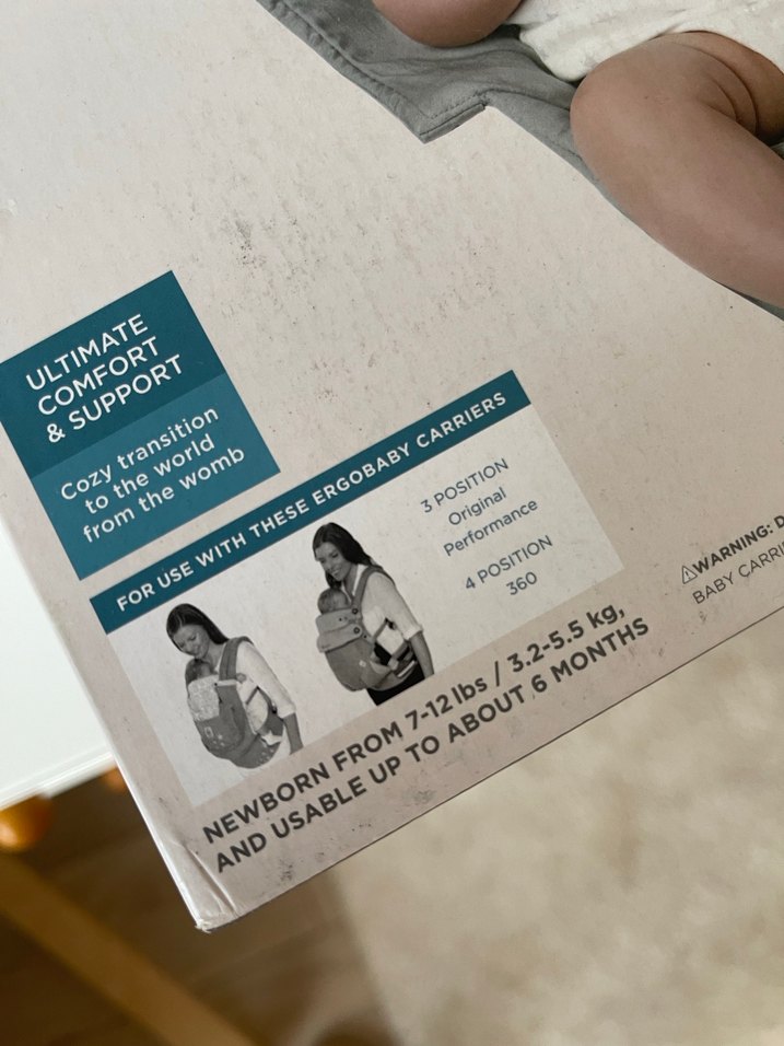 Ergobaby Kanguru İçin Taşıyıcı İç Yastık - Görsel 3