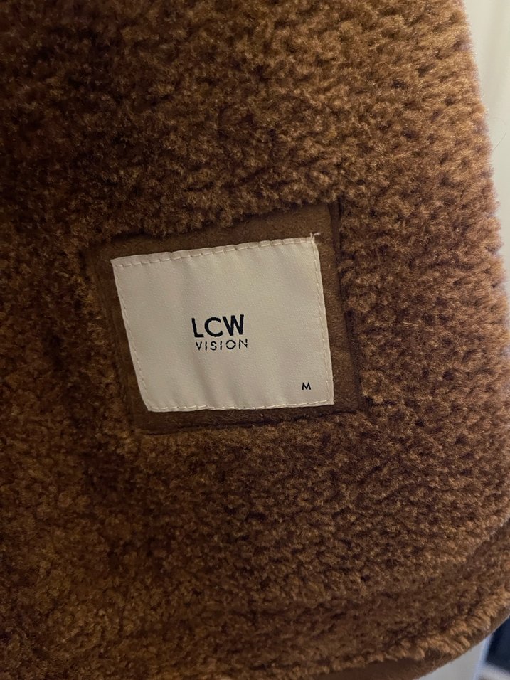 Kahverengi Süet Kürklü Mont - Görsel 5