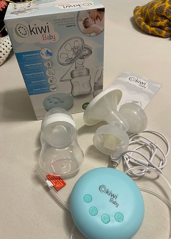 Kiwi Baby Otomatik Göğüs Pompası Mavi - Görsel 2
