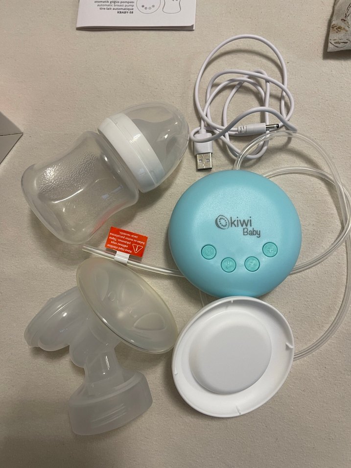 Kiwi Baby Otomatik Göğüs Pompası Mavi - Görsel 3