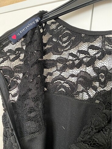 Dantel detaylı abiye - Görsel 6