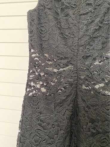 Dantel detaylı abiye - Görsel 5