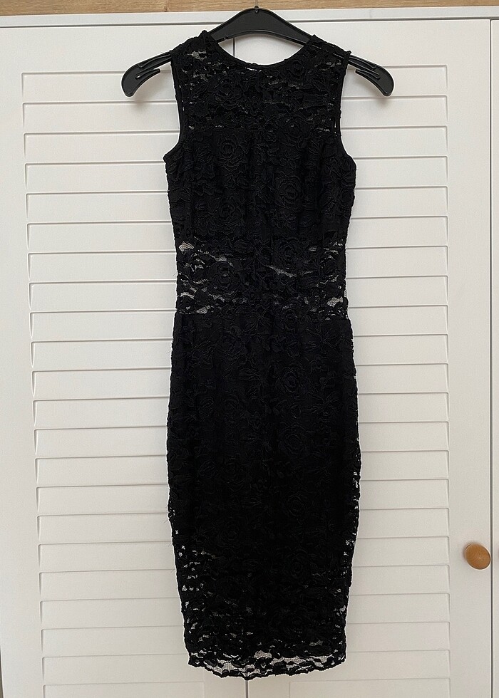 Dantel detaylı abiye - Görsel 2