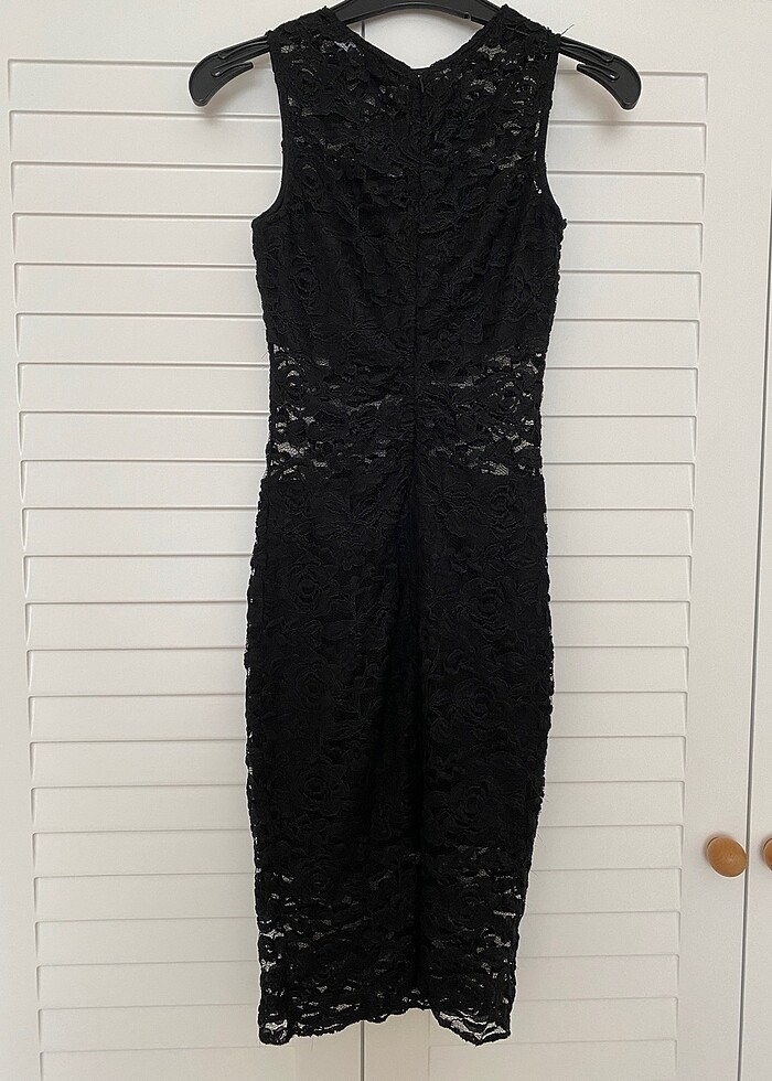 Dantel detaylı abiye - Görsel 4