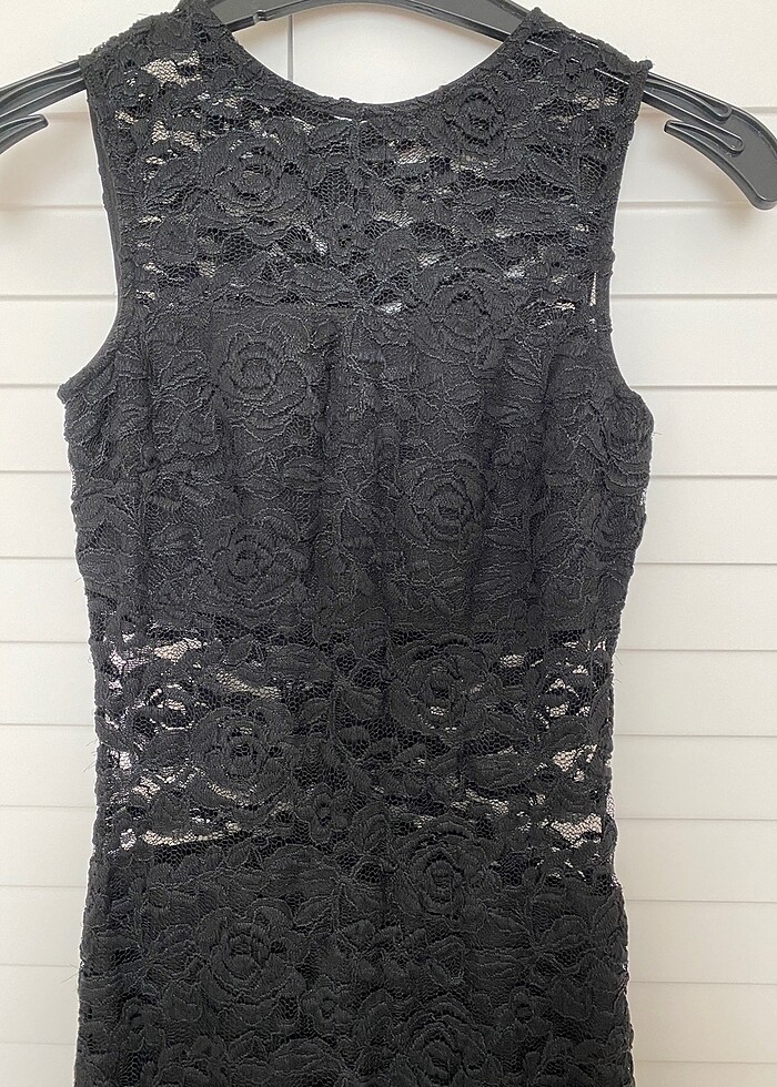 Dantel detaylı abiye - Görsel 3