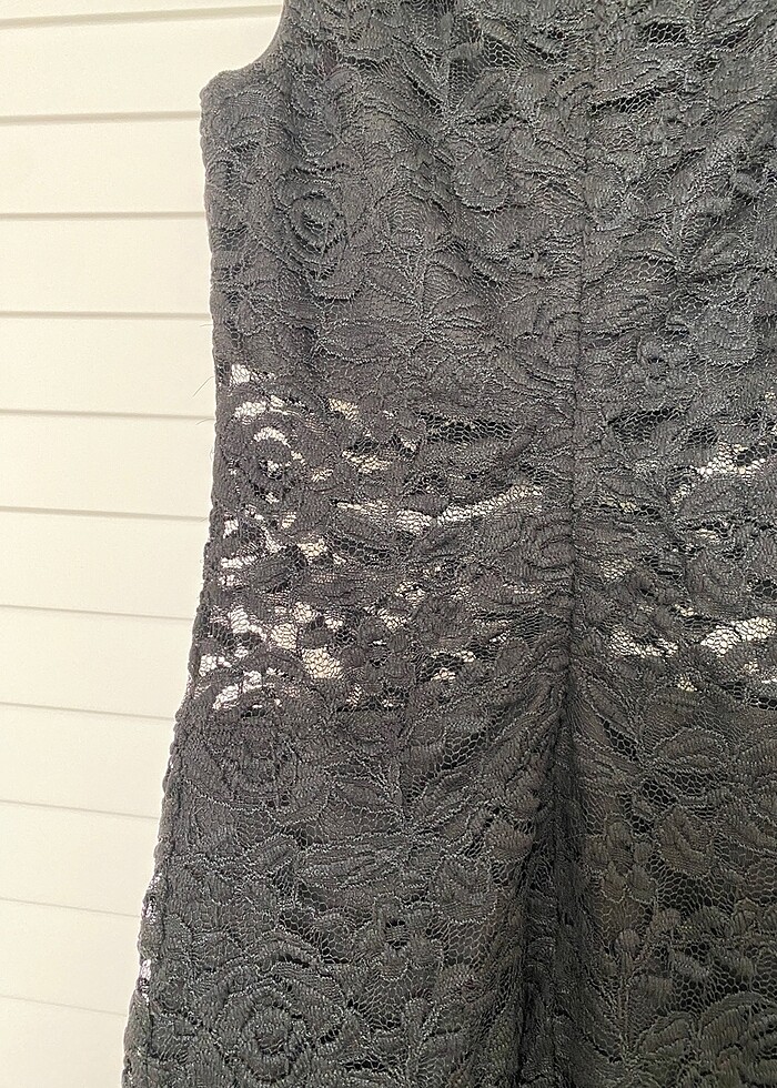 Dantel detaylı abiye - Görsel 5