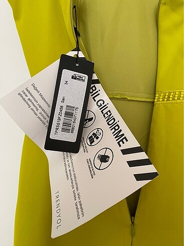 Dantel şeritli elbise - Görsel 6