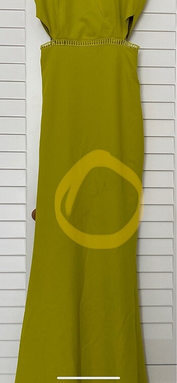 Dantel şeritli elbise - Görsel 7