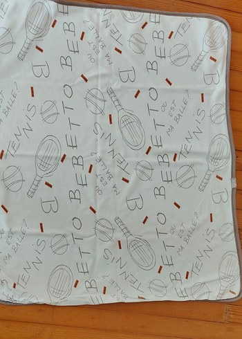 Nakışlı Beyaz yenidoğan banyo havlusu - Görsel 5