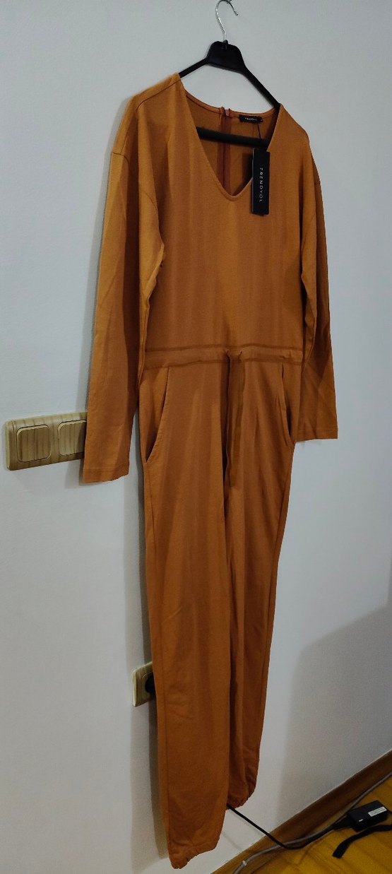 Kahverengi Kemerli Uzun Tulum S beden - Görsel 2