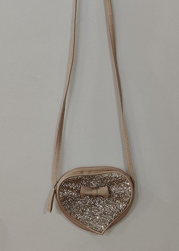 Mavi Minnie Mouse Okul Çantası ve Kalp Çanta - Görsel 4