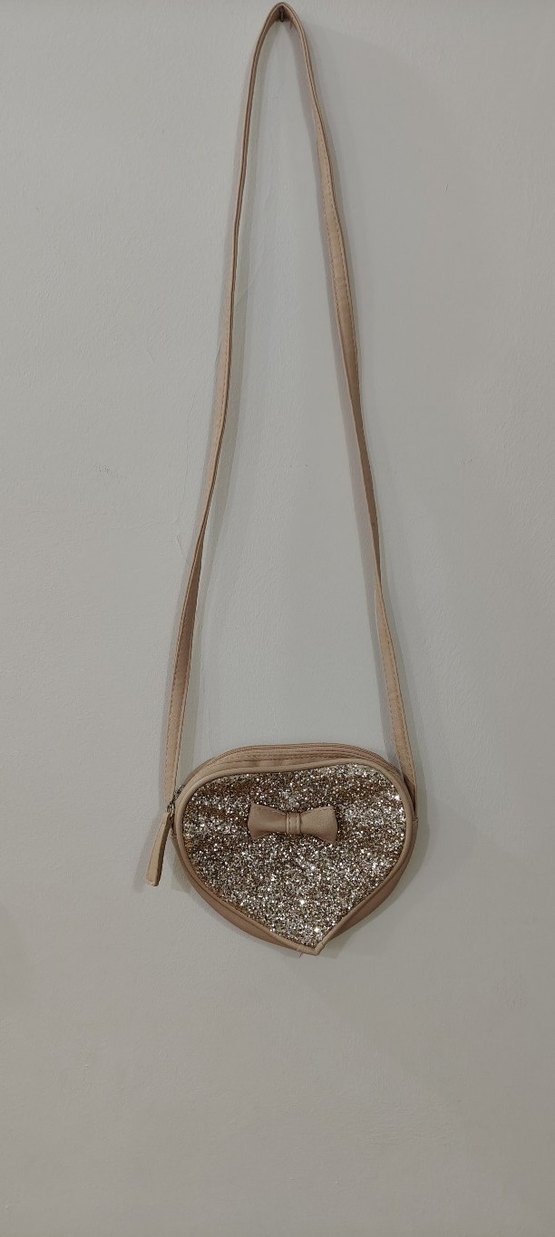 Mavi Minnie Mouse Okul Çantası ve Kalp Çanta - Görsel 4